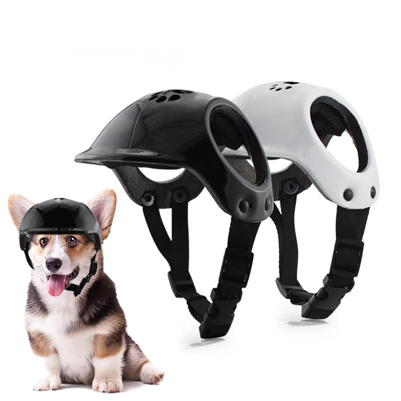 Outdoor Sport Using A Bike - Helm Motor Hewan Peliharaan Warna Pink,