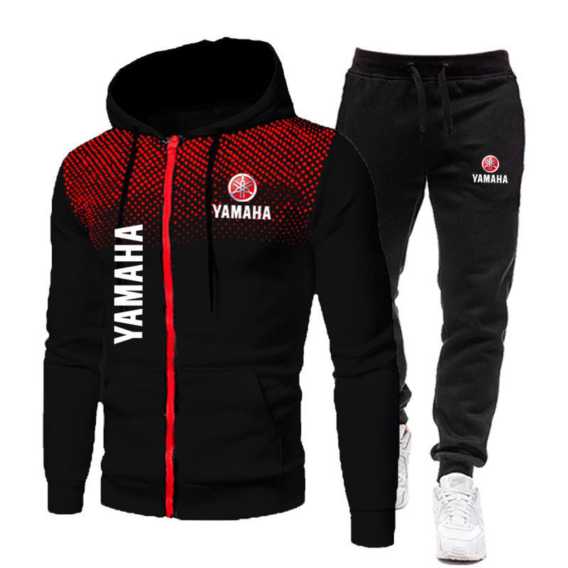 Outdoor Sport Is - Setelan Pria Yamaha dengan Cetakan Logo,