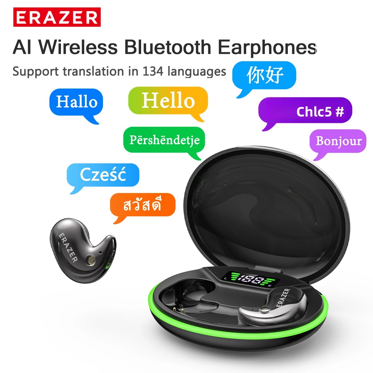 Outdoor Sport Activity - EARZER XF58 Headphone Bluetooth In-Ear Dengan