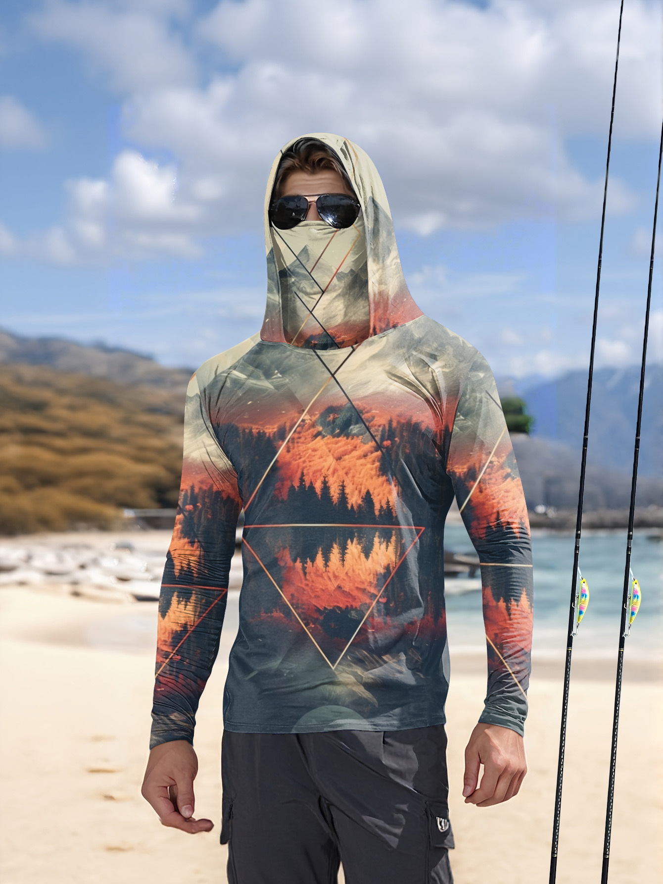 Kemeja Lengan Panjang Pria Ter - Outdoor Sports Leisure ulasan dan harga