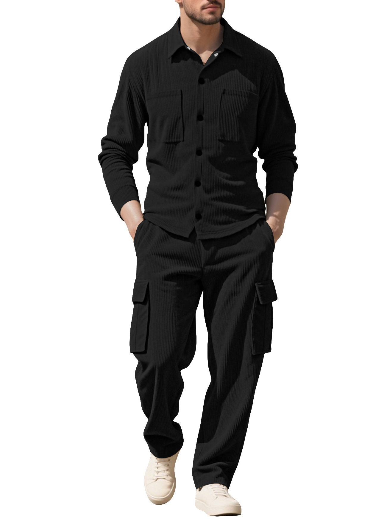 Setelan Olahraga Pria Bahan Co - Outdoor Sportswear ulasan dan harga