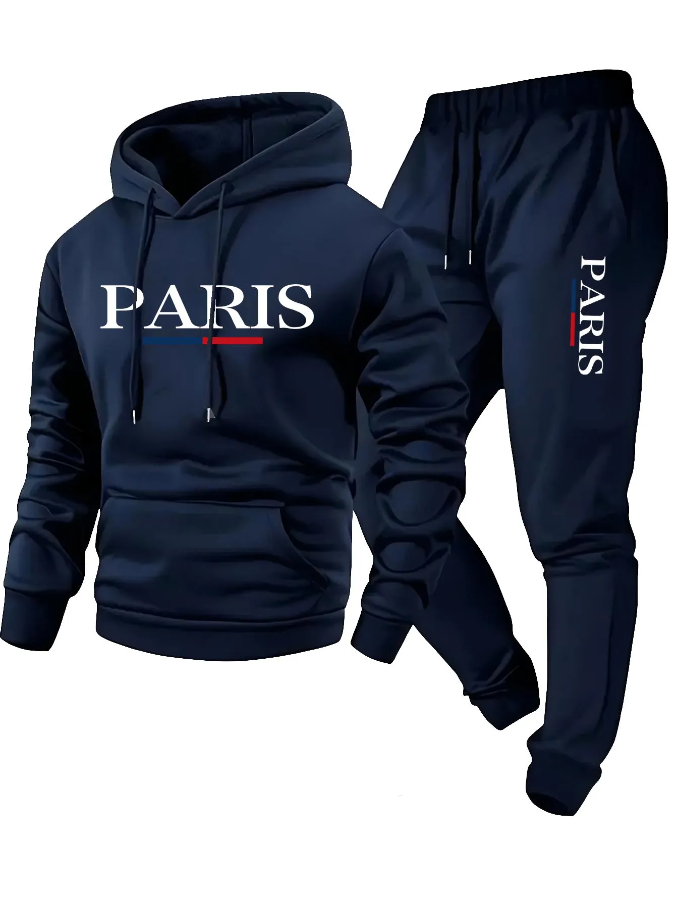Hoodie Pria Fashion Set 2 Poto - Outdoor Sports Leisure ulasan dan harga