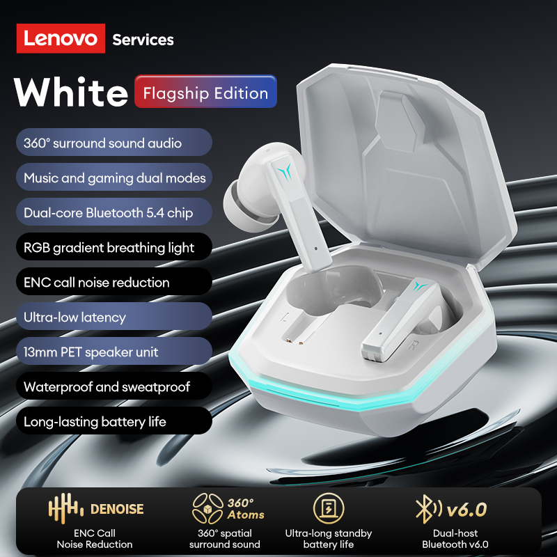 Lenovo GT105 Headset Gaming Bl - Outdoor Sport Doo ulasan dan harga