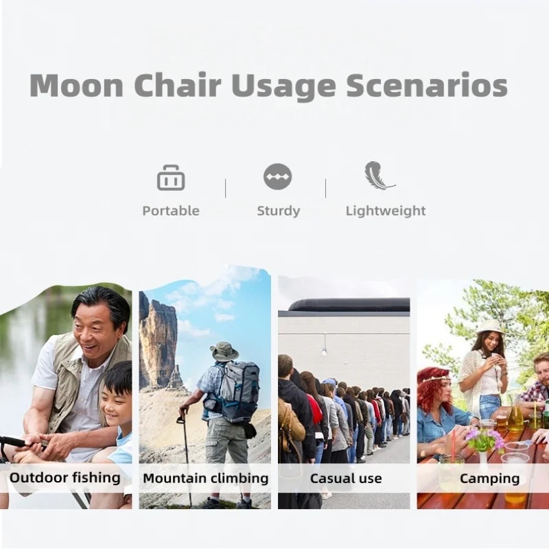 Kursi Bulan dari Paduan Alumin - Outdoor Sport Chairs ulasan dan harga