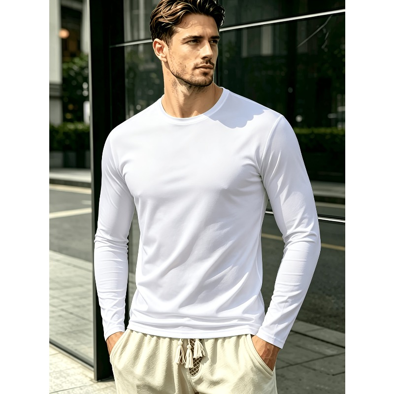 Kaos Lengan Panjang Kerah Bula - Outdoor Sportswear ulasan dan harga