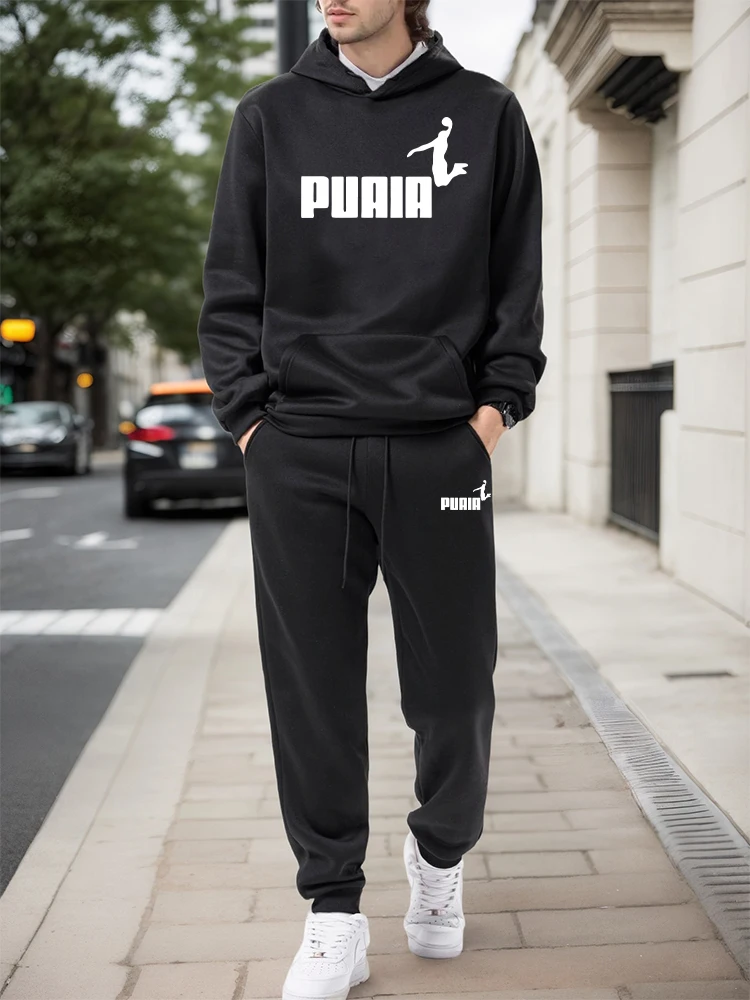Setelan Pria/Hoodie/Celana 202 - Outdoor Sportswear ulasan dan harga