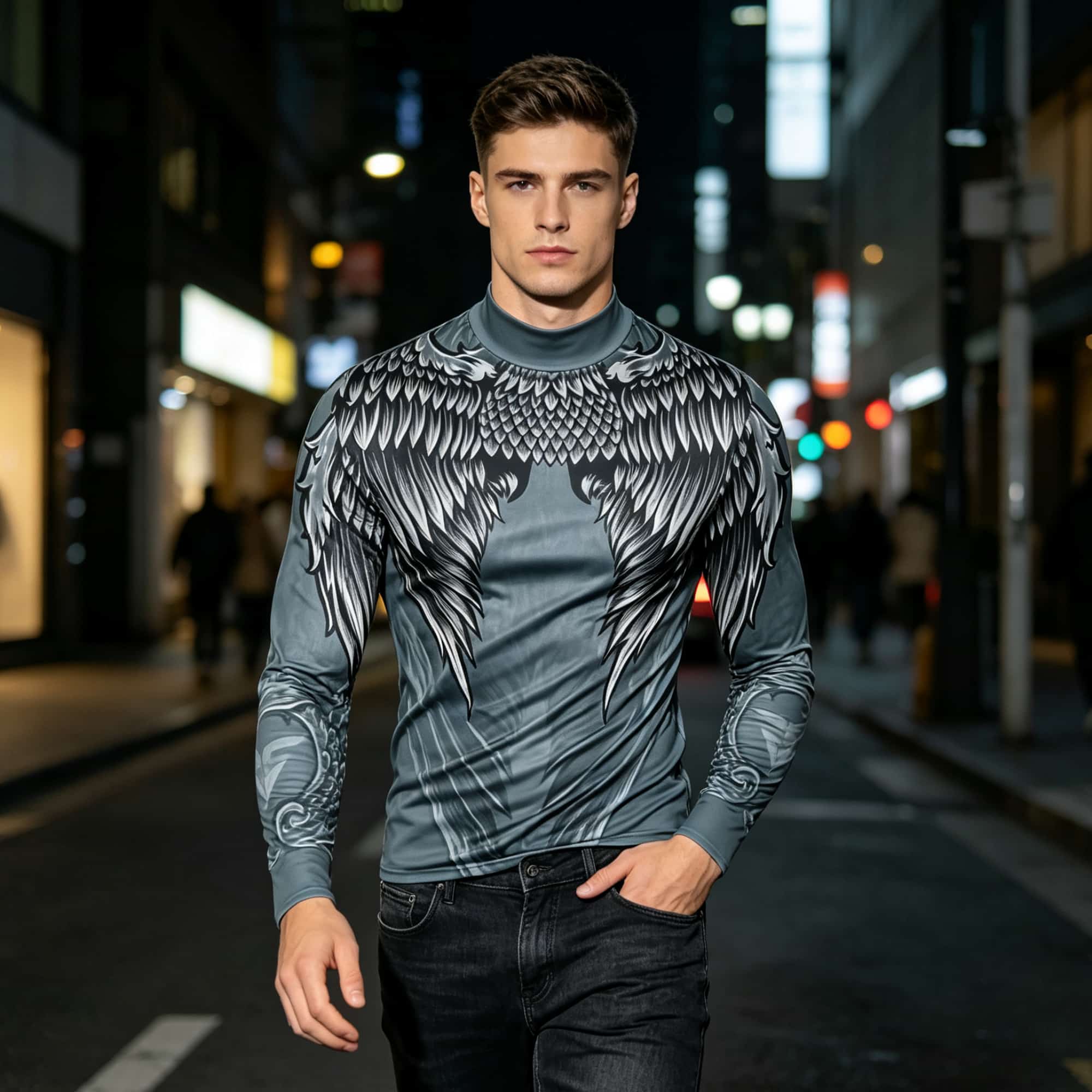 Atasan Olahraga Pria Lengan Pa - Outdoor Sportswear ulasan dan harga