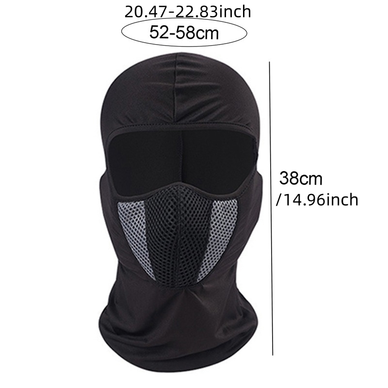 Topeng Balaclava Taktis Penutu - Outdoor Sport Using A Bike ulasan dan harga